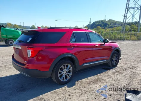 2020 Ford Explorer Xlt z USA, uszkodzony, nr VIN 1FMSK8DH9LGB81107